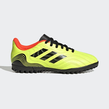 Scarpe da calcio gialle da bambino per terreni artificiali adidas Copa Sense.4 Tf J, Brand, SKU s346000043, Immagine 0